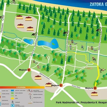 Lägenhet Apartament Marina Primore - Blisko Morza, Ogrodek Gdańsk