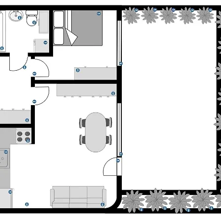 Apartament Marina Primore - Blisko Morza, Ogrodek Apartment Gdansk